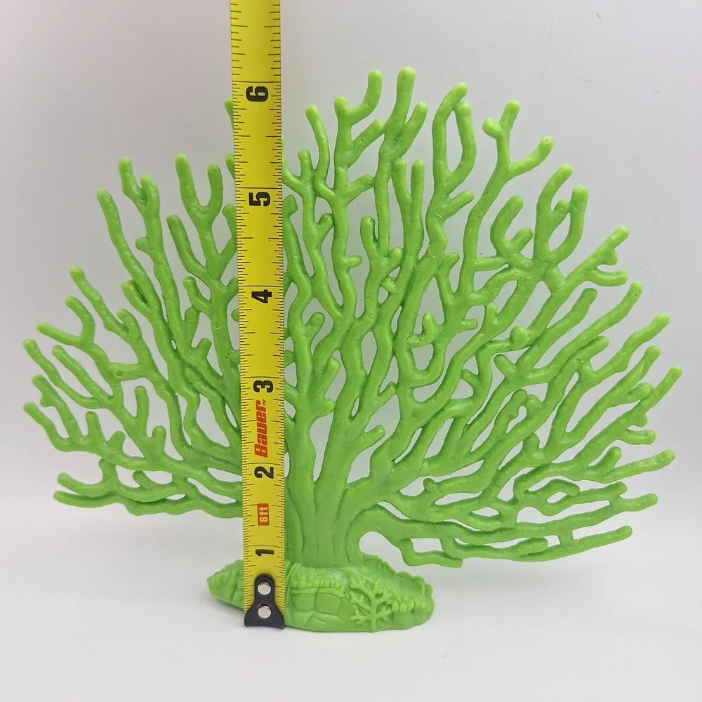 Artificial Plastic Green Coral Aquarium Plant Fish Tank Ornament Decoration